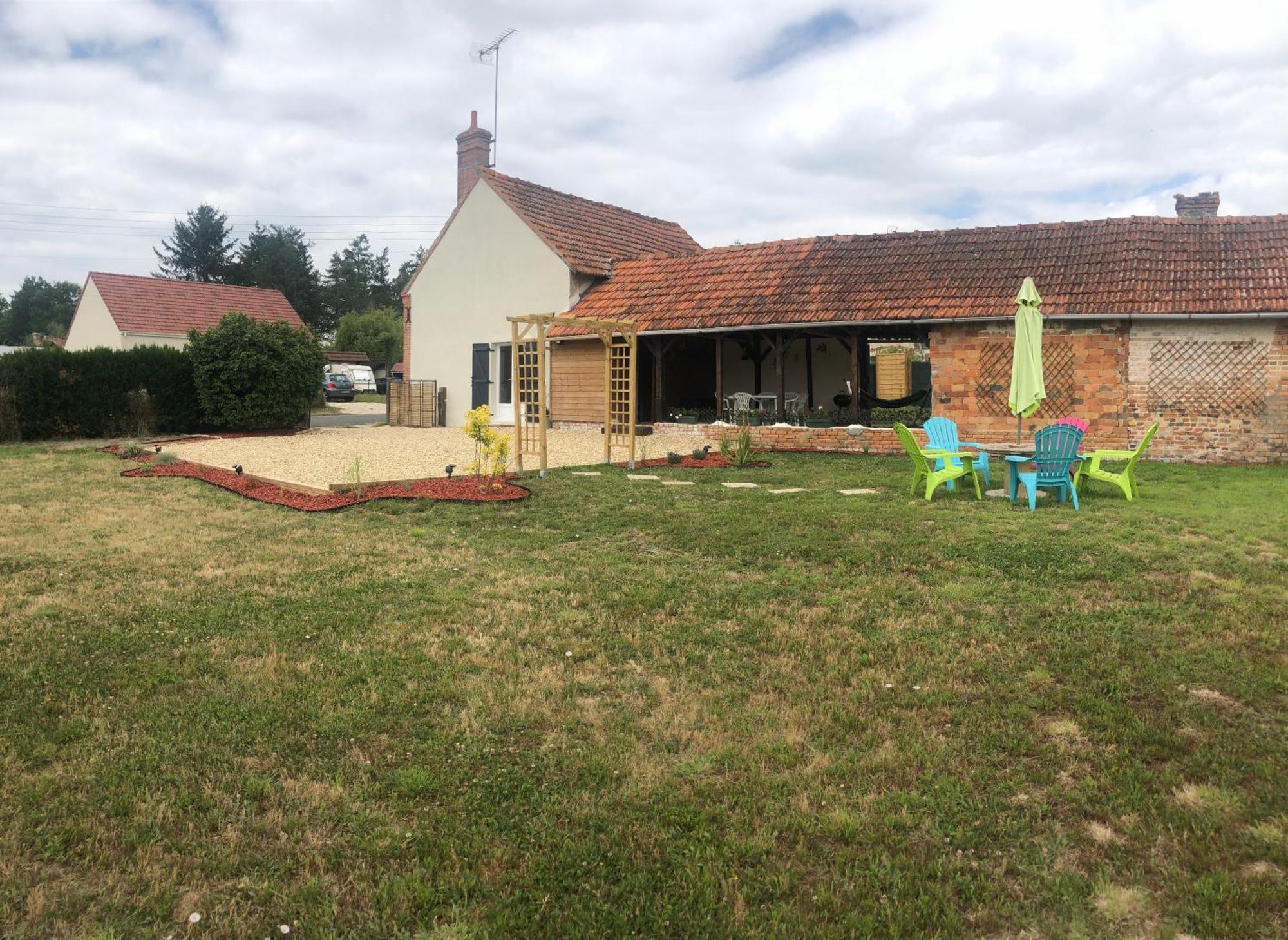 La Casa D'Olianna - Jolie Maison / Jeux / Grand Jardin Villeny Luaran gambar